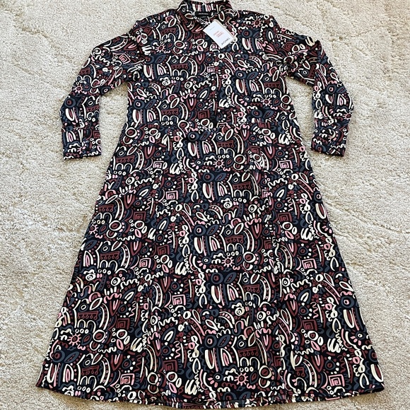 NEW Monki Maxi Dress Size Medium - Picture 2 of 14